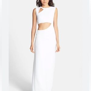 White BCBG Maxazria “Kimora” Gown